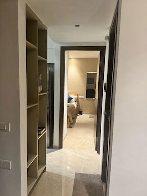 Building Lobby in 1 BHK Apartment at Hiranandani Regent Hill, Powai – for Rent