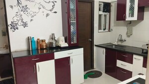 Kitchen in 1 BHK Apartment at Venkatesh Graffiti, Keshav Nagar – for Rent