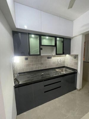 Kitchen in 2 BHK Apartment at Pristine Allure, Kharadi – for Rent