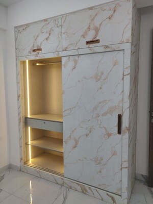 Staircase in 3.5 BHK Apartment at M3M Soulitude, Sector 89 – for Rent