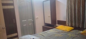 Bedroom in 2 BHK Apartment at Saritha Elegance, Marathahalli – for Rent