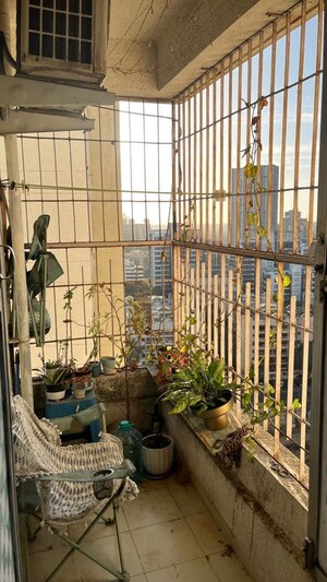 Balcony in 1 BHK Apartment at Oshiwara Mhada, Andheri West – for Rent