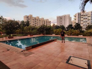 Swimming Pool in 3 BHK Apartment at Manav Silver Skyscapes, Wakad – for Rent