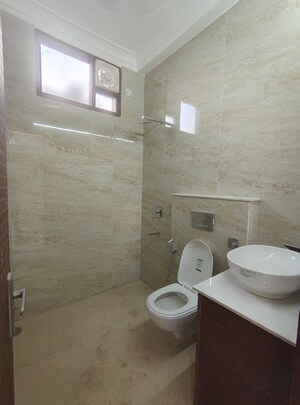 Bathroom in 3 BHK Builder Floor at Malviya Nagar – for Sale