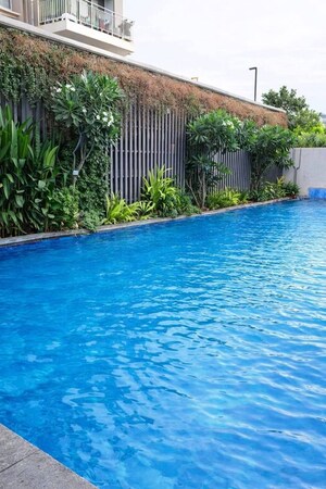 Swimming Pool in 3 BHK Apartment at Kalpataru Exquisite Sierra, Wakad – for Rent