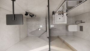 Bathroom in 3 BHK Builder Floor at Saidapet – for Sale