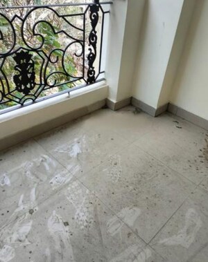 Balcony in 3 BHK Apartment at Jugals Emerald Court, Hazratganj – for Rent