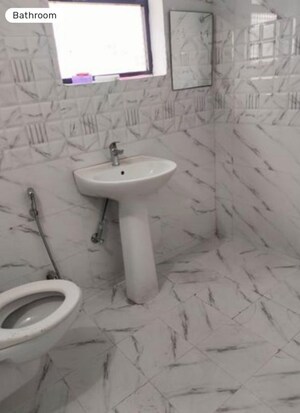 Bathroom in 3 BHK Apartment at Jugals Emerald Court, Hazratganj – for Rent