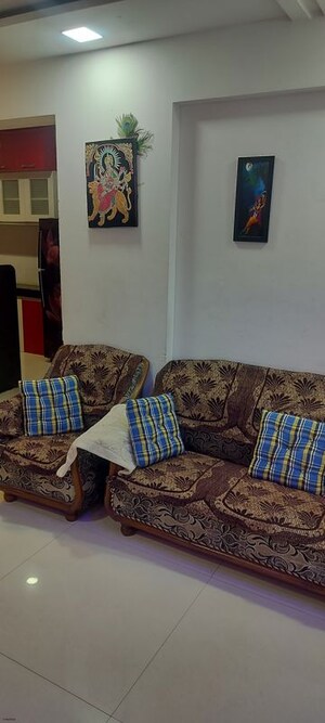 Living Room in 2 BHK Apartment at Venkatesh Oxy Evolve, Wagholi – for Rent