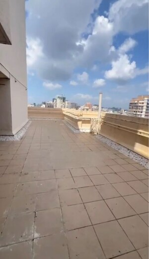 Terrace in 4 BHK Apartment at Shree Krishna Complex, Borivali East – for Sale