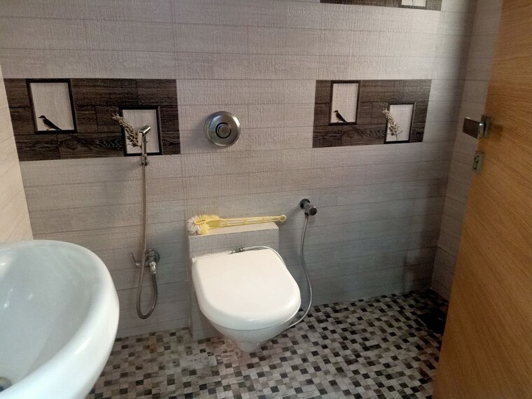 Bathroom, viman nagar 3 Bedroom 1800 Sq.Ft. Apartment In Viman Nagar Pune 10296956