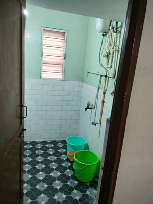 Bathroom in 1 BHK Apartment at Vishrantwadi – for Rent