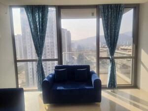 Living Room in 2 BHK Apartment at Kasturi Apostrophe Hinjawadi, Hinjewadi – for Rent