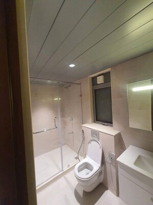 Bathroom in 2 BHK Apartment at Kasturi Apostrophe Hinjawadi, Hinjewadi – for Rent