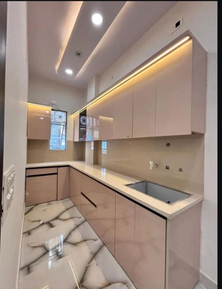Kitchen, dwarka mor 3 Bedroom 450 Sq.Ft. Independent House In Dwarka Mor Delhi 10296989