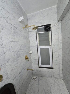 Bathroom in 3 BHK Apartment at Sai Bliss Punawale, Punawale – for Rent