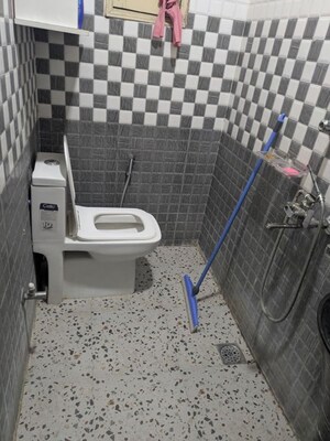 Bathroom in 2 BHK Builder Floor at New Palam Vihar Phase 1 – for Rent