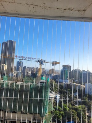 Balcony in 1 BHK Apartment at Umang Towers, Malad West – for Rent