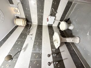 Staircase in 2 BHK Builder Floor at Dwarka Mor – for Rent