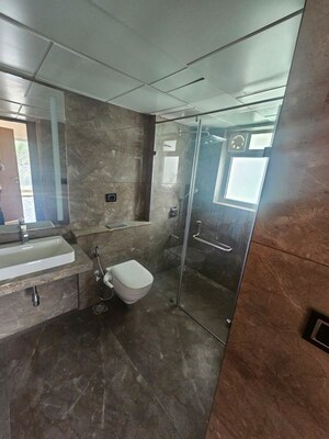 Bathroom in 4 BHK Apartment at LnT Elixir Reserve, Powai – for Rent