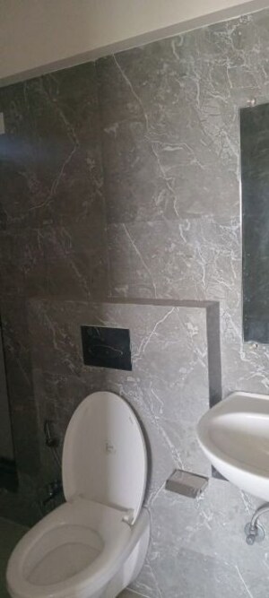 Bathroom in 1 BHK Apartment at Kanakia Spaces Zen World, Kanjurmarg East – for Rent