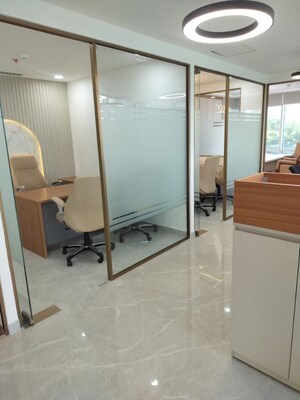 Floor Plan in  Office Space at DLF Corporate Greens, Sector 74a – for Rent