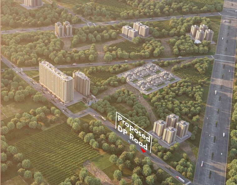 Master Plan, nexus-skydale 3 Bedroom 934 Sq.Ft. Apartment In Punawale Pune 10297197