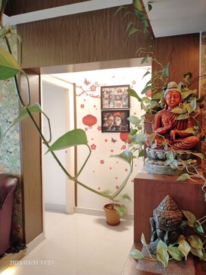 Staircase in 3 BHK Apartment at VRR Fortuna, Sarjapur Road – for Rent