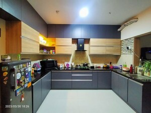 Kitchen in 3 BHK Apartment at VRR Fortuna, Sarjapur Road – for Rent