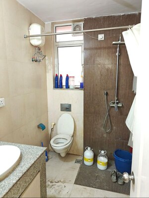 Bathroom in 2 BHK Apartment at Raheja Vedaanta, Sector 108 – for Rent