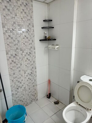 Bathroom in 2 BHK Apartment at Supertech Cape Town, Sector 74 – for Rent