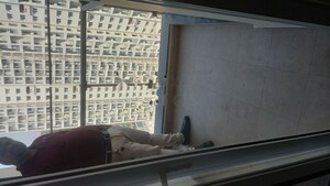 Balcony in 1 BHK Apartment at Puravankara Silversands, Mundhwa – for Rent