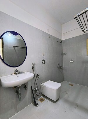 Bathroom in 3 BHK Apartment at B U Bhandari Chrrysalis Row House, Wagholi – for Rent