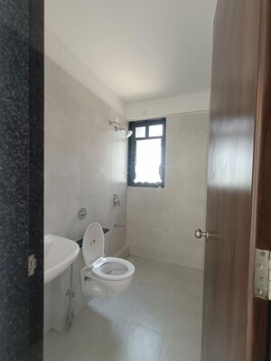 Bathroom in 2 BHK Apartment at Manav La Centra, Tathawade – for Rent