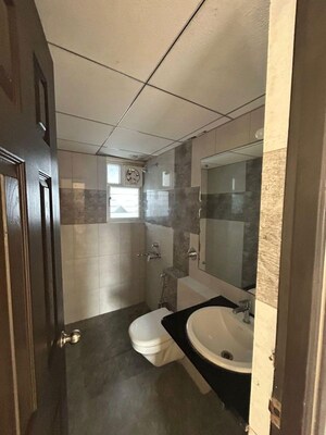 Bathroom in 3 BHK Apartment at Prestige Green Gables, Panathur – for Rent