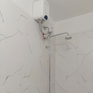 Bathroom in 2 BHK Apartment at Magarpatta City Cosmos, Magarpatta Road – for Rent