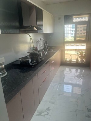 Kitchen in 2 BHK Apartment at Raheja Ridgewood, Goregaon East – for Rent