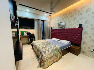 Bedroom in 2 BHK Apartment at Lodha Sterling, Kolshet Road – for Rent