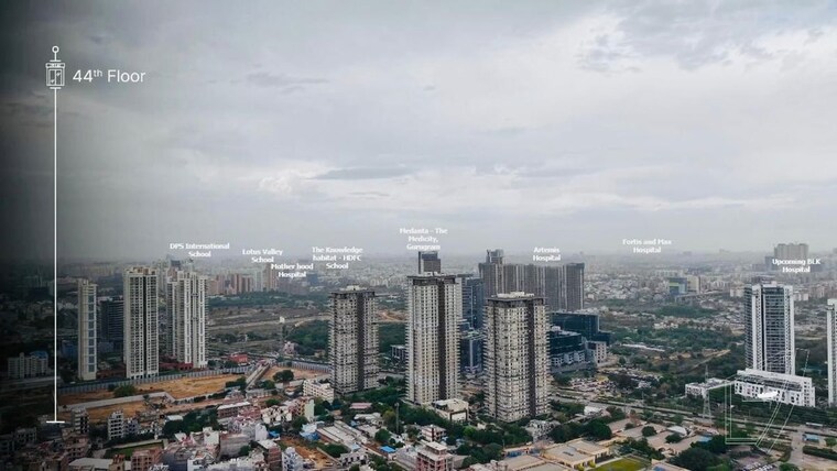 Exterior View, sobha-crescent 3.5 Bedroom 2677 Sq.Ft. Apartment In Sector 63a Gurgaon 10297333