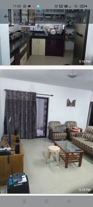 2 BHK Apartment For Rent in Phadnis Sahil Saga, Baner