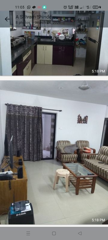 2 BHK Apartment For Rent in Phadnis Sahil Saga