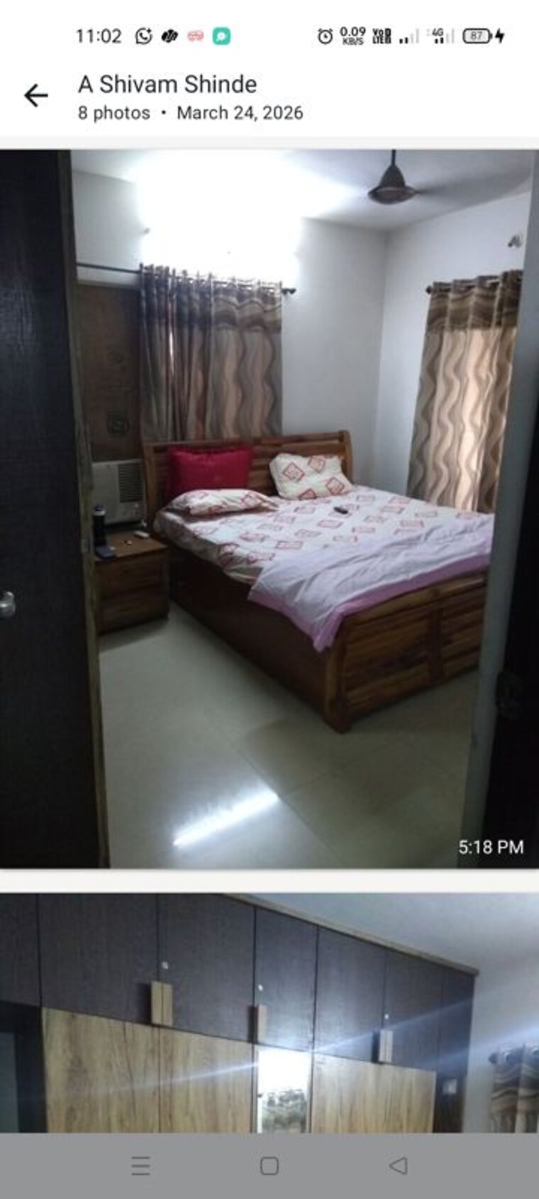 Bedroom, phadnis-sahil-saga 2 Bedroom 1100 Sq.Ft. Apartment In Baner Pune 10297267