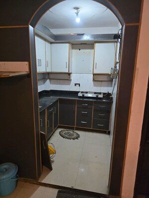 Kitchen in 3 BHK Builder Floor at Sewak Park – for Rent