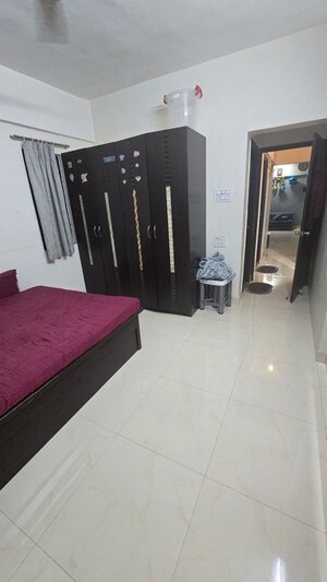 Bedroom in 3 BHK Apartment at Pawar Enclave, Hadapsar – for Rent