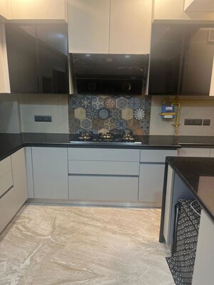 Kitchen in 3 BHK Builder Floor at Greater Kailash I – for Rent