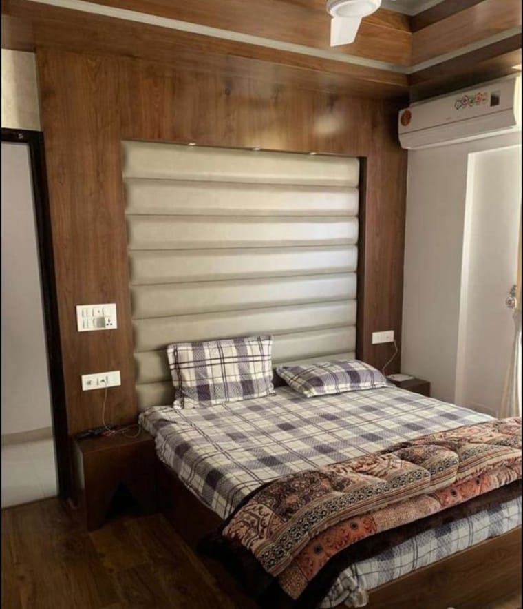 Bedroom, allwin-el-spazia 3 Bedroom 1600 Sq.Ft. Apartment In Sanauli Zirakpur 10297508