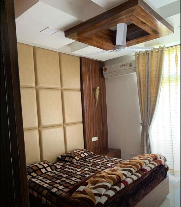 Bedroom, allwin-el-spazia 3 Bedroom 1600 Sq.Ft. Apartment In Sanauli Zirakpur 10297508