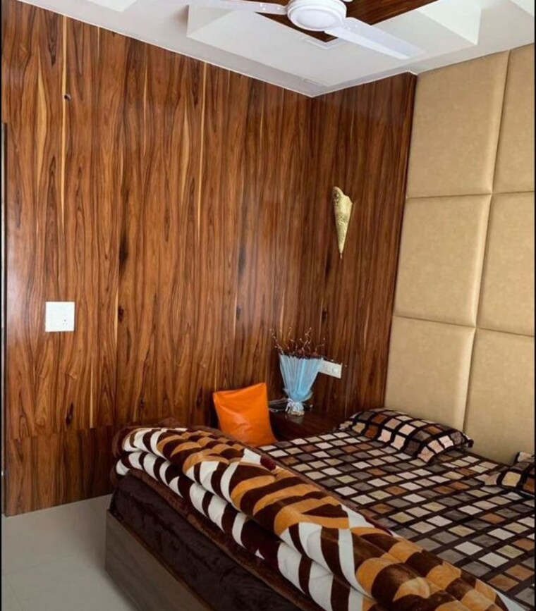 Bedroom, allwin-el-spazia 3 Bedroom 1600 Sq.Ft. Apartment In Sanauli Zirakpur 10297508