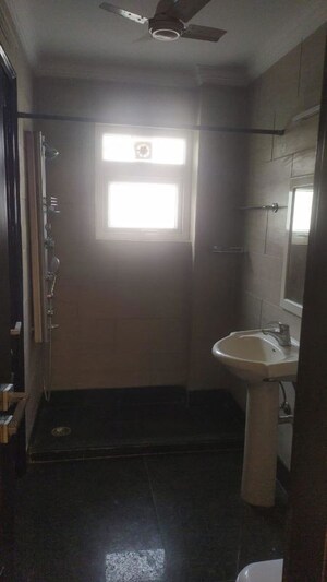 Bathroom in 4 BHK Builder Floor at Greater Kailash I – for Rent