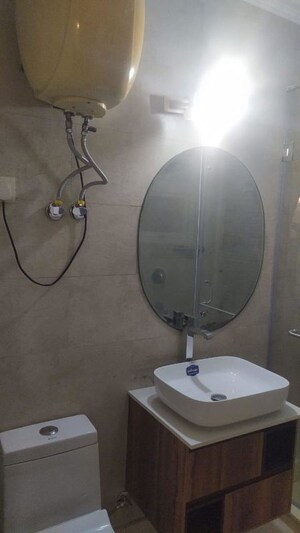 Bathroom in 4 BHK Builder Floor at Greater Kailash I – for Rent